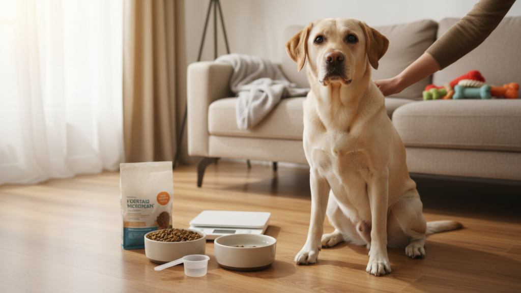 A raça de cachorro com maior probabilidade de ficar acima do peso