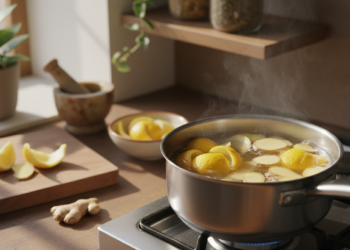 Para que serve cozinhar casca de limão com gengibre e por que você deveria fazer isso