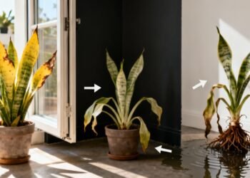 Os 3 piores lugares da casa para colocar a língua-de-sogra