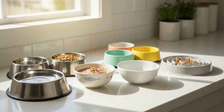 Qual o melhor tipo de comedouro para gatos?