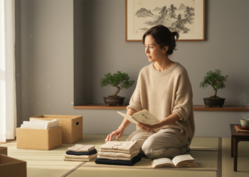 Qual é o método tradicional japonês para manter a casa em ordem