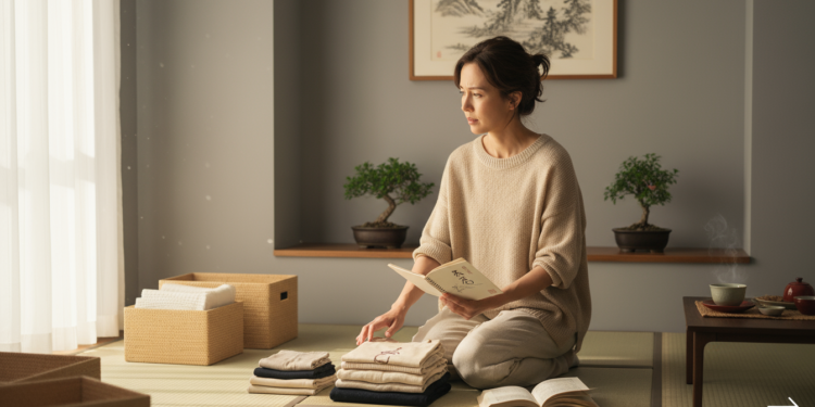 Qual é o método tradicional japonês para manter a casa em ordem