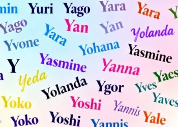 Os 5 nomes com Y mais bonitos do Brasil