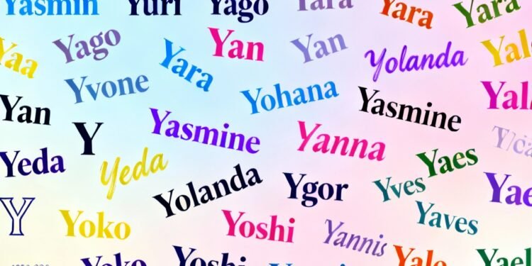 Os 5 nomes com Y mais bonitos do Brasil