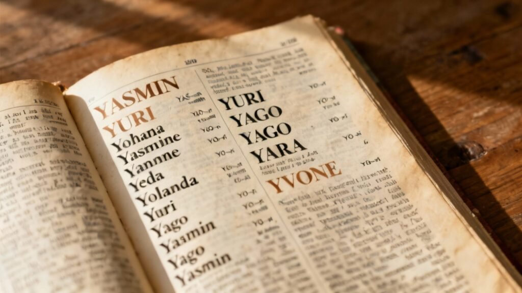 Os 5 nomes com Y mais bonitos do Brasil