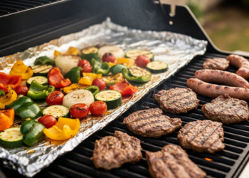 É possível usar papel alumínio em uma grelha?