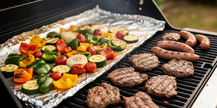 É possível usar papel alumínio em uma grelha?