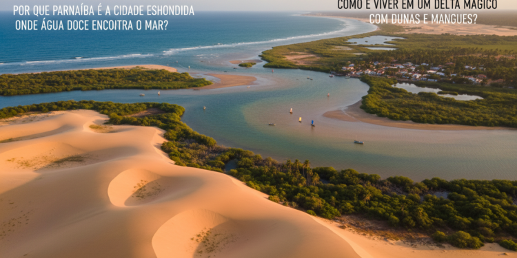 A cidade escondida do Nordeste onde o encontro da água doce com o mar deixa tudo surreal