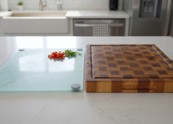 As razões perigosas pelas quais você nunca deve usar uma tábua de corte de vidro