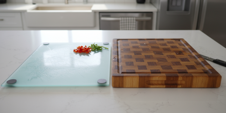 As razões perigosas pelas quais você nunca deve usar uma tábua de corte de vidro