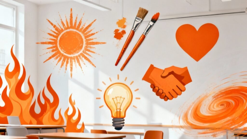 Qual é a personalidade de quem se veste de laranja, segundo a psicologia das cores