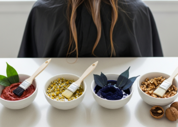 Quatro plantas para passar no cabelo que servem como corante natural e não danificam