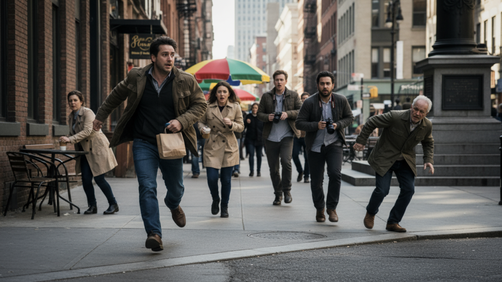 O que significa quando vemos uma pessoa correndo e fugimos também segundo a psicologia