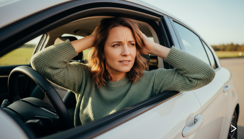O que a psicologia diz sobre as pessoas que dirigem com o cotovelo fora do carro