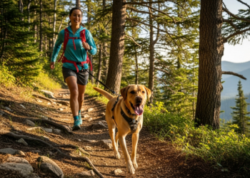 Essas 8 raças de cães são as melhores companheiras de caminhada