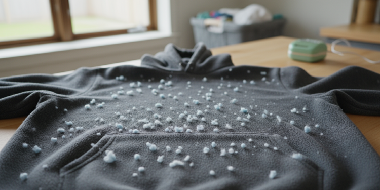 Poucos sabem a maneira caseira mais eficaz de remover bolas das roupas