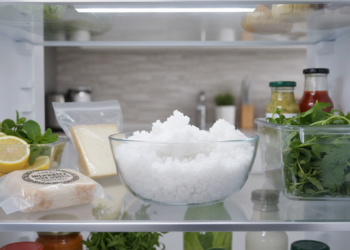 Poucos sabem qual é o sentido de colocar sal grosso na geladeira