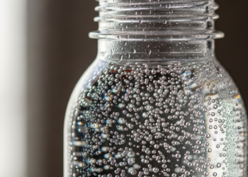 O que são as bolinhas na água com gás e por que elas aparecem?