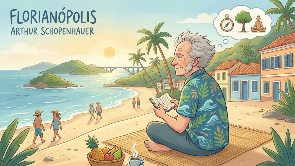 Como seria a frase de Schopenhauer se ele tivesse nascido em Florianópolis