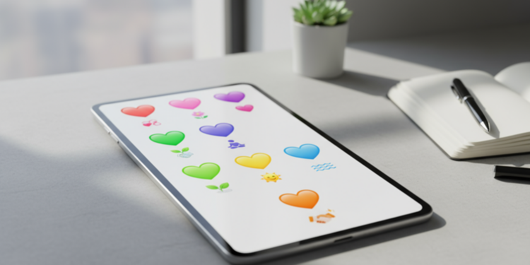 O que significa cada um dos emojis de coração no WhatsApp, de acordo com a psicologia das cores