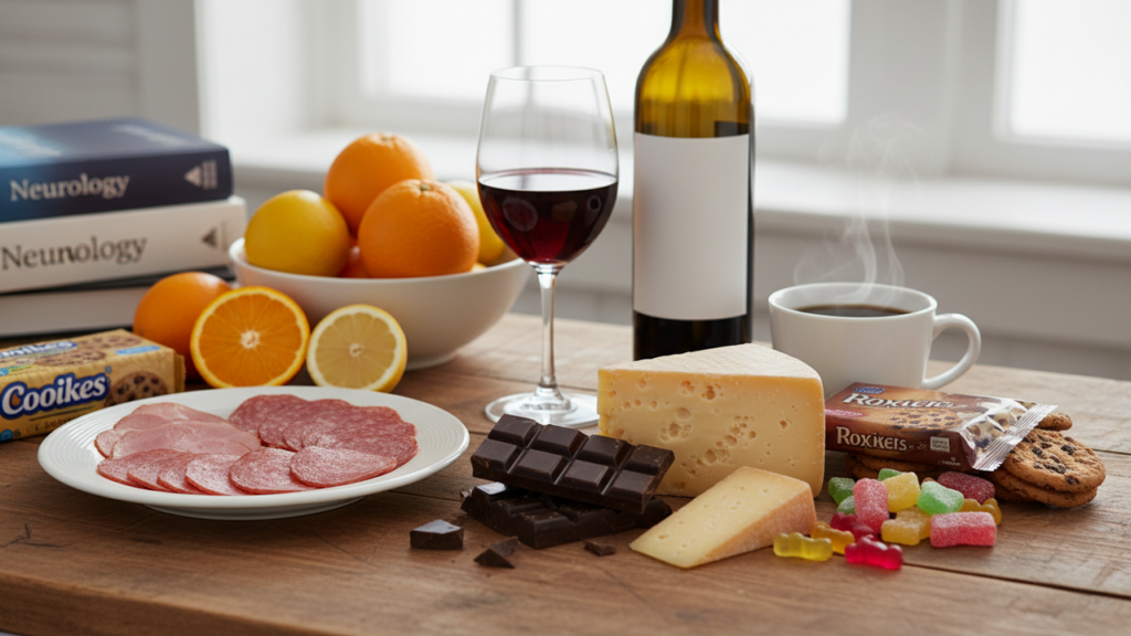 Alimentos e bebidas que podem piorar as enxaquecas