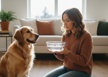 Com que frequência você deve trocar o pote de água do seu cachorro