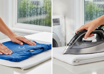 Esse truque faz as roupas secarem duas vezes mais rápido dentro de casa