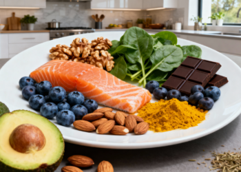 Os melhores alimentos para a saúde do seu cérebro após os 40 anos