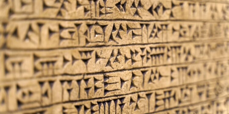 A antiguidade dessas línguas é comprovada por registros arqueológicos: tábuas de argila sumérias // Créditos: depositphotos.com / pustosh