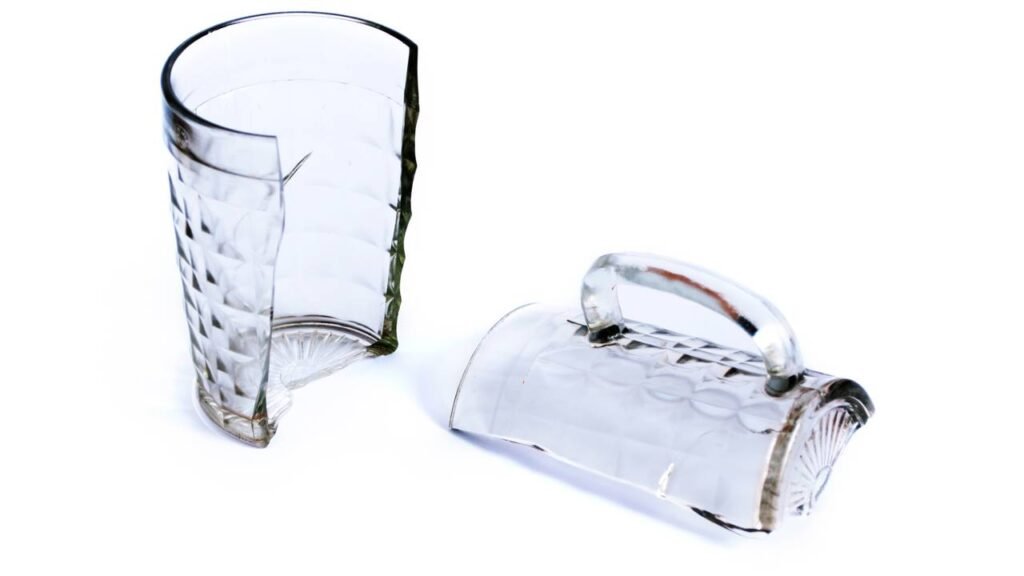 O que significa quando alguém deixa o copo quebrar em casa?