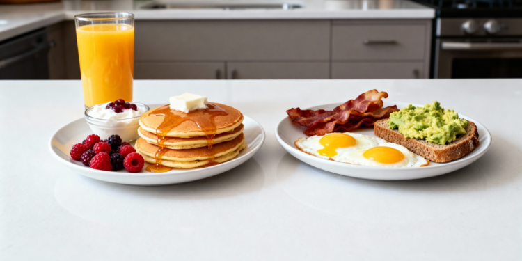 O que é melhor para sua saúde, tomar um café da manhã doce ou salgado?
