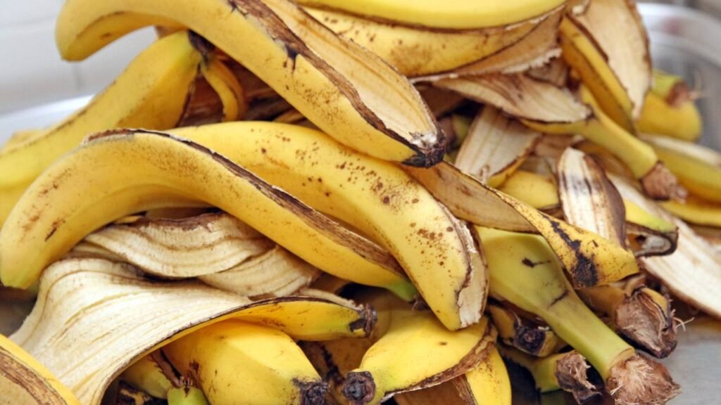 O truque com cascas de banana que faz qualquer planta crescer melhor