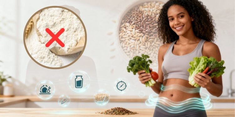 O que acontece com seu corpo quando você reduz farinha branca?