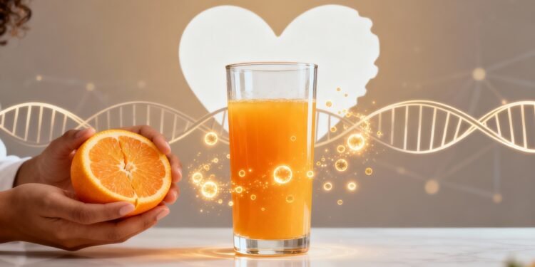 Beber suco de laranja poderá ajudar a saúde do seu coração, diz estudo