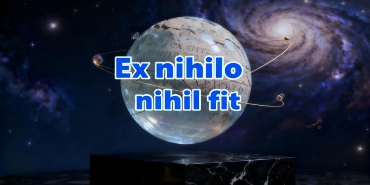 O que significa a frase que diz que "Tudo vem de algo"?