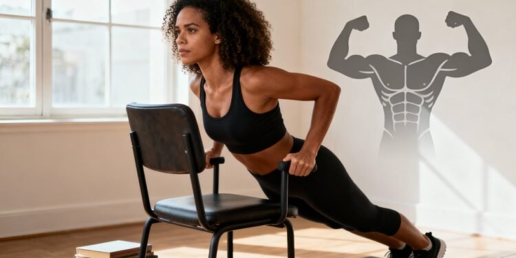 Extensão do cotovelo como base para ativar o tríceps