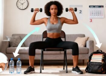 Exercícios para tonificar os braços sem ir à academia de forma eficaz e fácil de fazer em casa