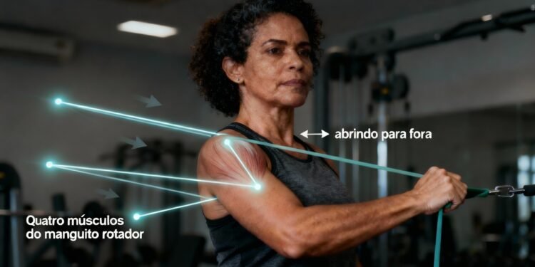 Exercício simples para fortalecer ombros e evitar dores ao levantar peso
