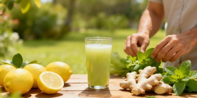 O drink saudável que refresca, desincha e se tornou favorito nos dias quentes