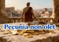 O que significa a frase "Pecunia non olet", usada por um imperador para justificar impostos