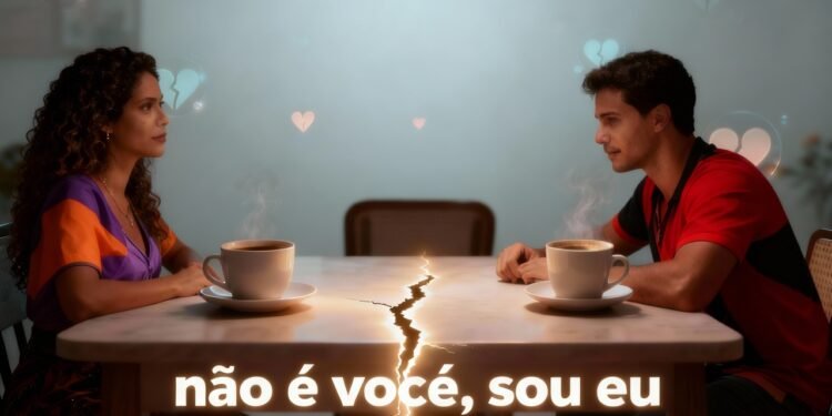 O que significa quando alguém usa a frase "Não é você, sou eu" para terminar um relacionamento, segundo a psicologia