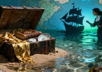 Cientistas recuperam luxuoso vestido do século XVII da Rainha Henriqueta Maria da França, perdido após um naufrágio