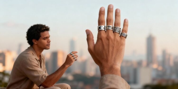 O que usar anéis revela sobre a personalidade masculina