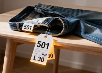 Poucos sabem o que significam os números no rótulo da calça jeans