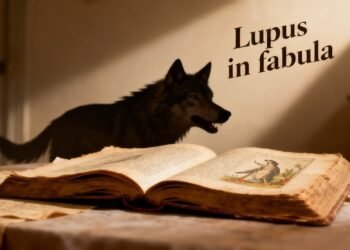 O que significa a frase "Lupus in fabula", que significa o mesmo de "Falando no diabo"