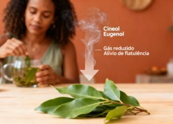 A planta que alivia inchaço abdominal e reduz o desconforto após refeições pesadas