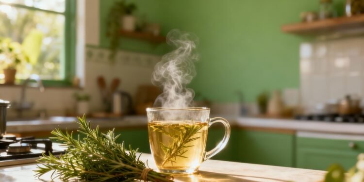 O que o chá de alecrim faz no seu cérebro e por que tantas pessoas estão tomando