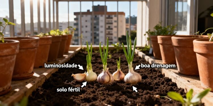 Como ter alho e cebola fresquinhos direto da sua horta caseira