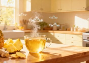 O chá que virou aliado de quem sofre com barriga inchada e má digestão