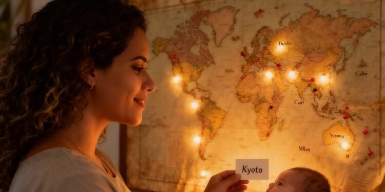 Os nomes clássicos de bebês inspirados em cidades antigas